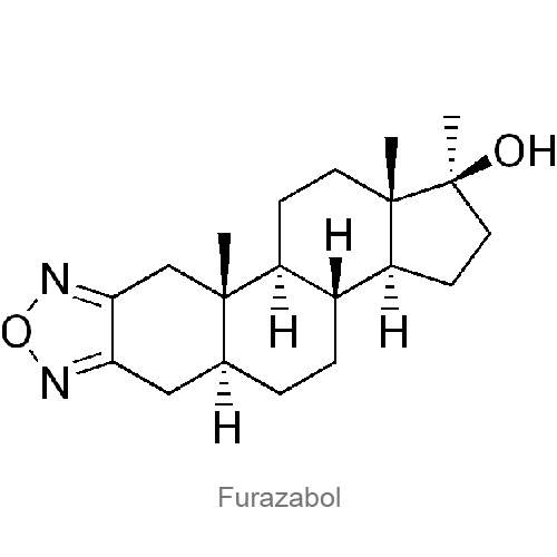 Структурная формула Фуразабол