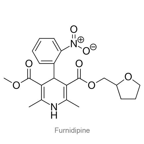 Структурная формула Фурнидипин