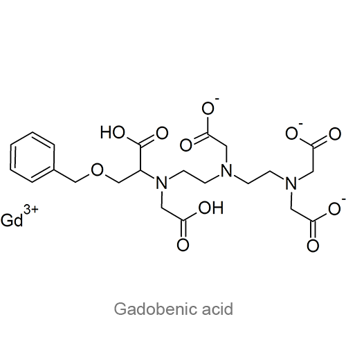 Структурная формула Гадобеновая кислота