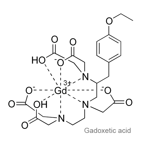 Структурная формула Гадоксетовая кислота