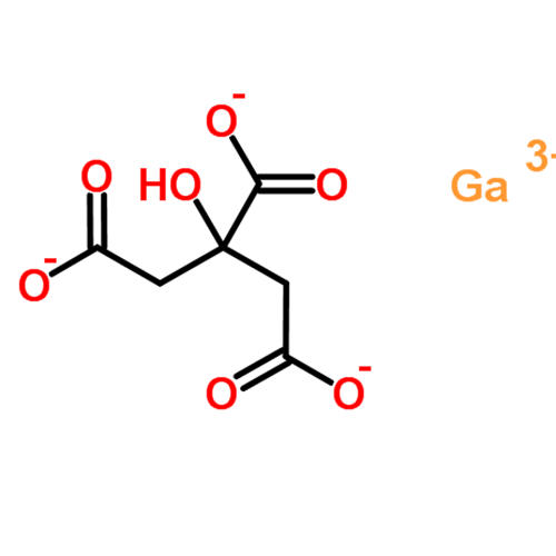 Галлия [67Ga] цитрат структурная формула