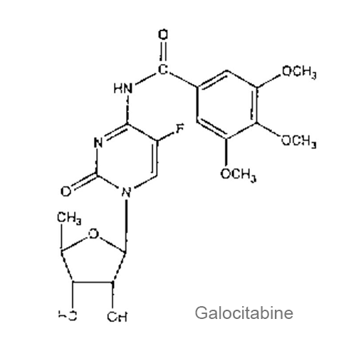 Галоцитабин структурная формула