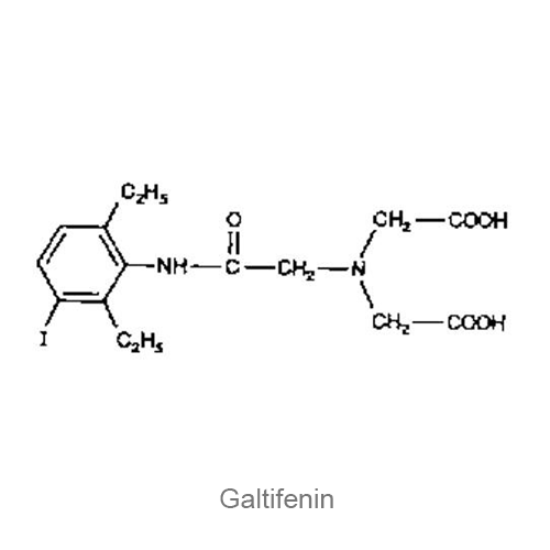 Структурная формула Галтифенин