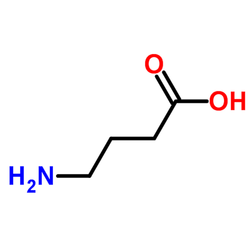 Структурная формула Гамма-аминомасляная кислота