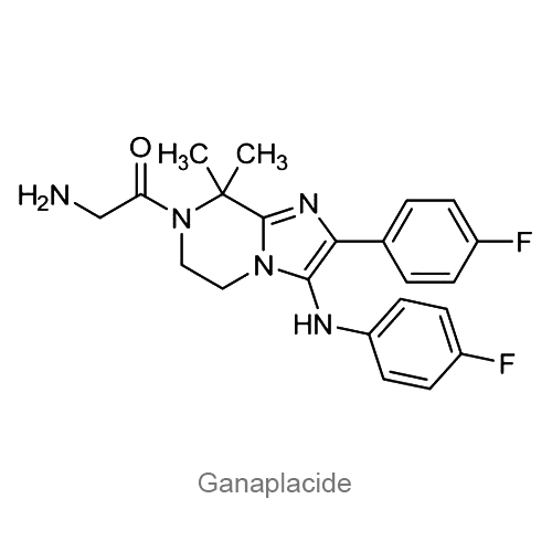 Структурная формула Ганаплацид