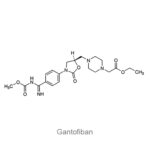Структурная формула Гантофибан