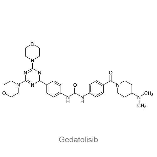 Структурная формула Гедатолисиб