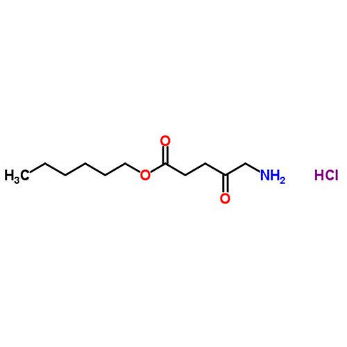 Структурная формула Гексаминолевулинат гидрохлорид