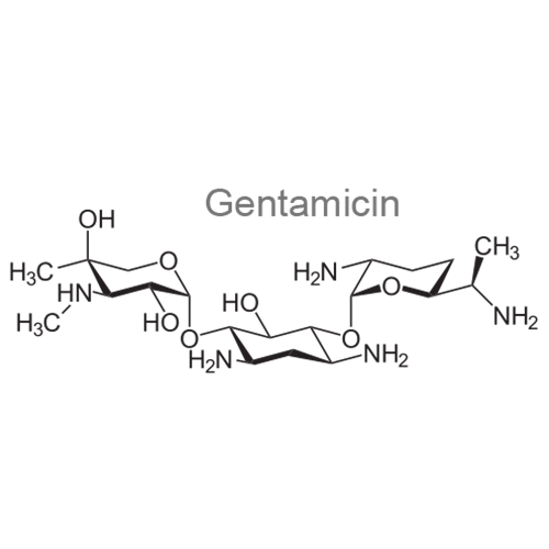 Структурная формула Гентамицин + Лидокаин + Этилендецилоксикарбонилметилдиметиламмония дихлорид