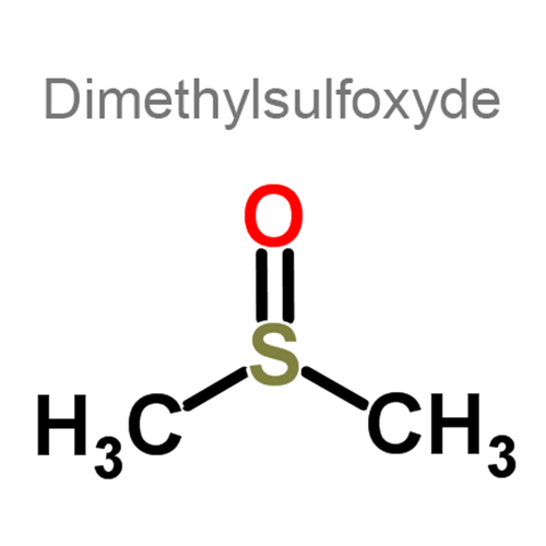 Структурная формула 3 Гепарин натрия + Декспантенол + Диметилсульфоксид