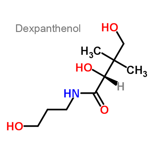 Структурная формула 2 Гепарин натрия + Декспантенол + Троксерутин