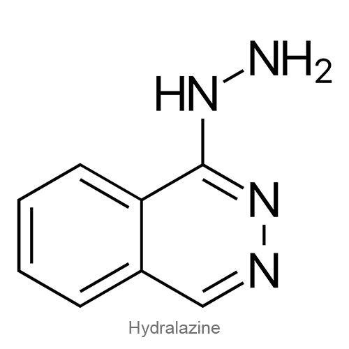 Гидралазин структурная формула