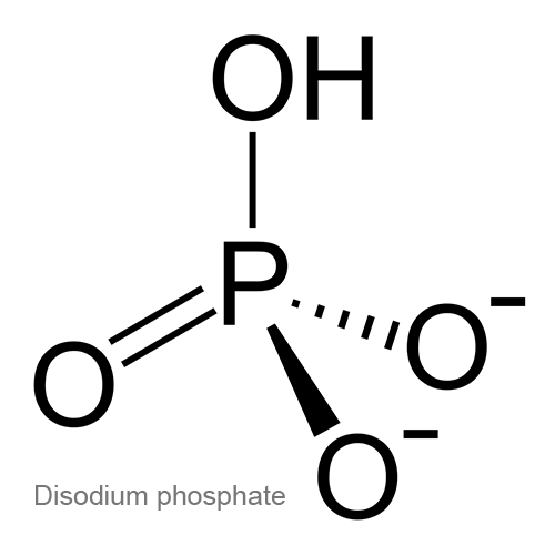 Гидрофосфат натрия структурная формула