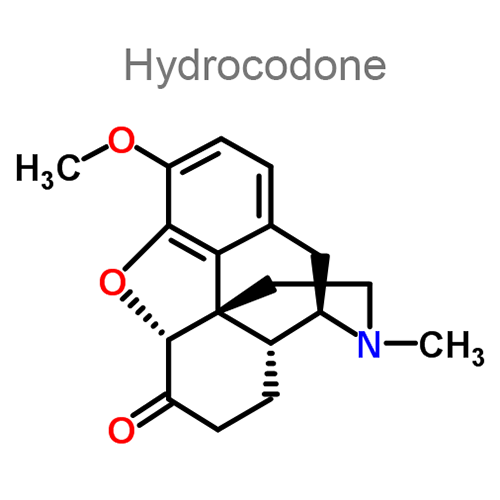 Структурная формула Гидрокодон + Фенилэфрин + Мепирамин + Фениндамин + Аммония хлорид