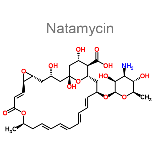 Гидрокортизон + Натамицин + Неомицин структурная формула 2