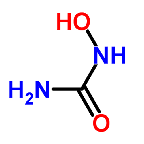 Структурная формула Гидроксикарбамид
