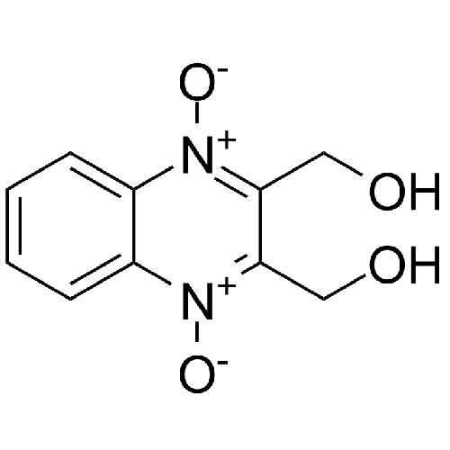 Структурная формула Гидроксиметилхиноксалиндиоксид + Диоксометилтетрагидропиримидин + Тримекаин