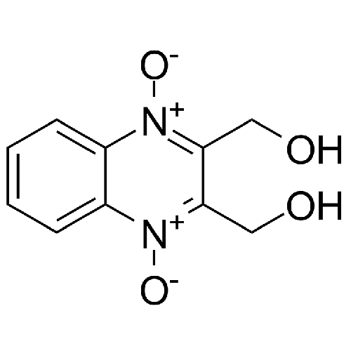 Гидроксиметилхиноксалиндиоксид структурная формула