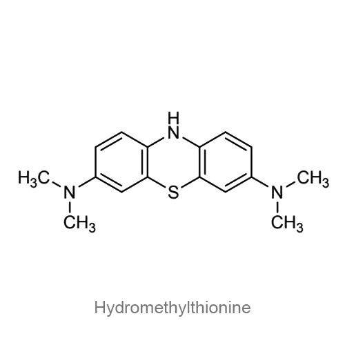 Гидрометилтионин структурная формула