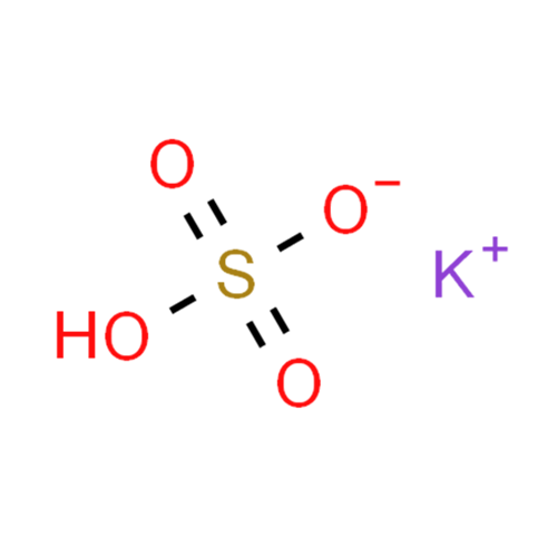 Гидросульфат калия структурная формула