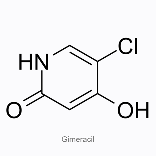 Структурная формула Гимерацил