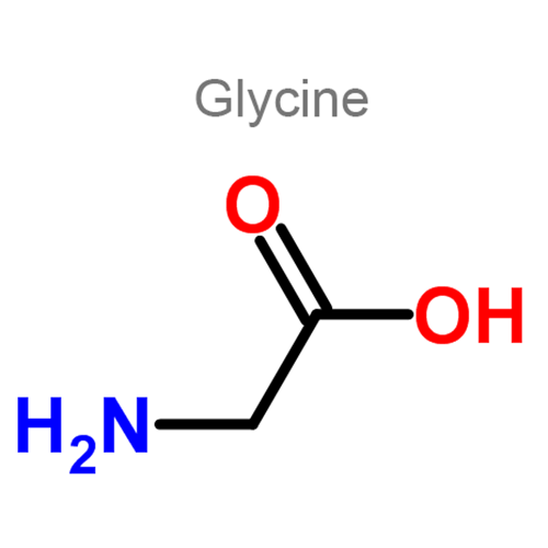 Структурная формула Глицин + Глутаминовая кислота + Цистин