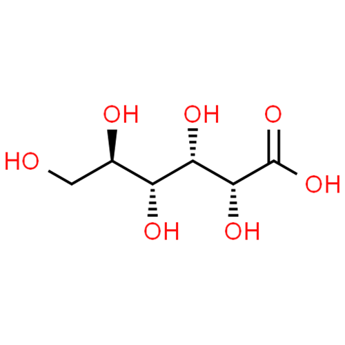 Глюконовая кислота структурная формула