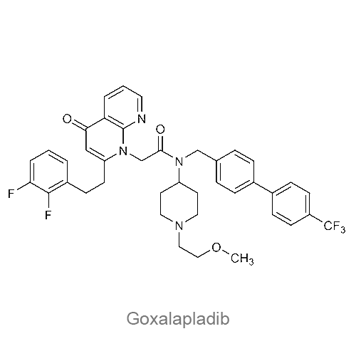 Структурная формула Гоксалапладиб