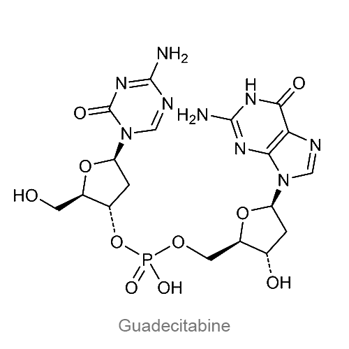 Гуадецитабин структурная формула