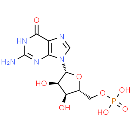 Структурная формула Гуаниловая кислота