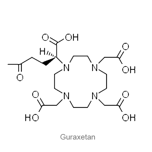 Структурная формула Гураксетан