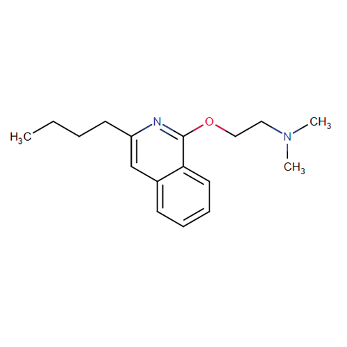 Структурная формула Хинизокаин