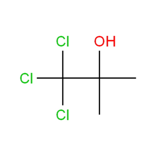 Структурная формула Хлорбутанол