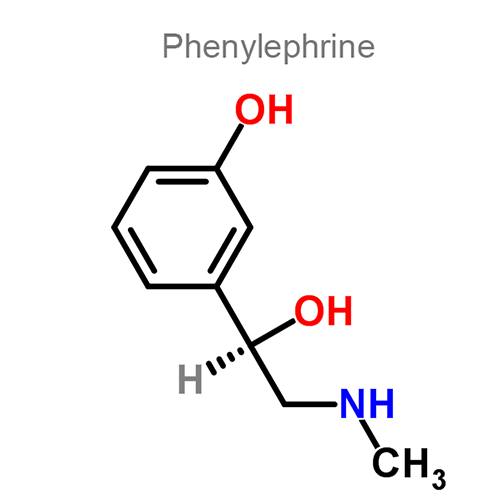 Хлорфенамин + Мепирамин + Фенилэфрин + Фенилпропаноламин структурная формула 3