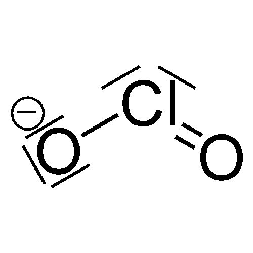 Хлорит натрия структурная формула