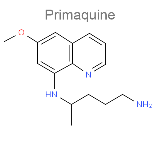 Хлорохин + Примахин структурная формула 2