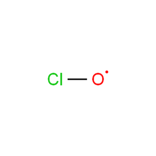 Структурная формула Хлорокрезол