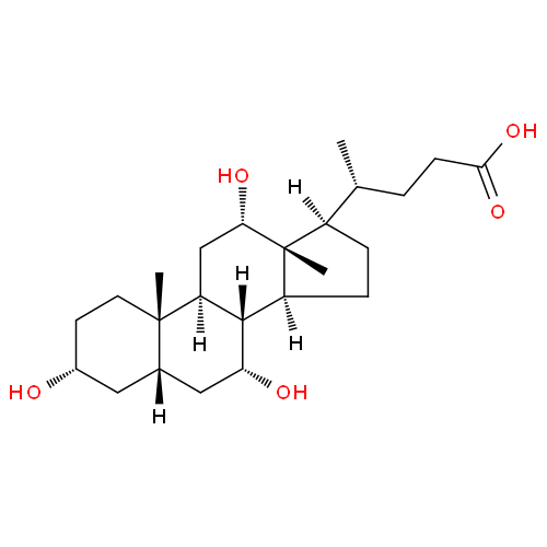 Холевая кислота структурная формула