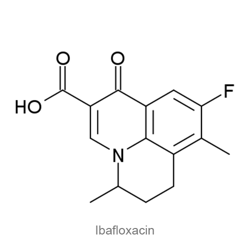 Структурная формула Ибафлоксацин