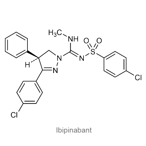 Структурная формула Ибипинабант