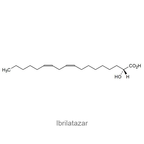 Структурная формула Ибрилатазар