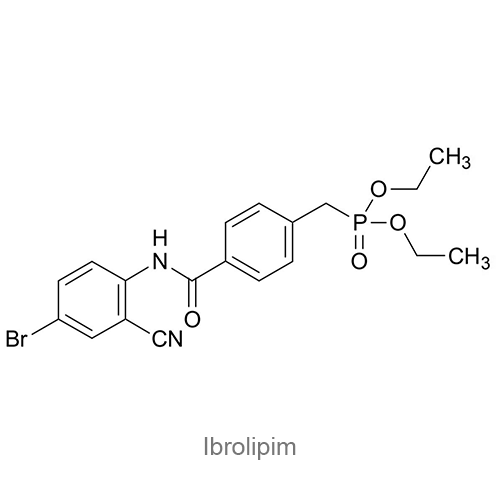 Структурная формула Ибролипим