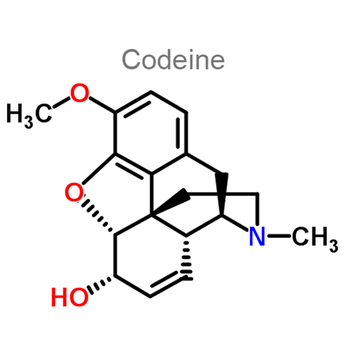 Ибупрофен + Кодеин структурная формула 2