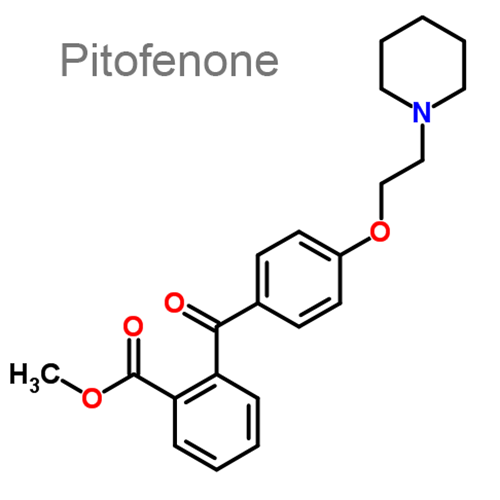 Структурная формула 2 Ибупрофен + Питофенон + Фенпивериния бромид