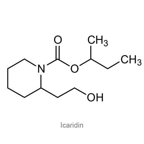 Икаридин структурная формула