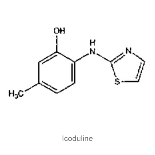 Структурная формула Икодулин