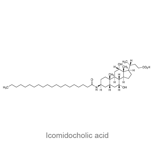 Структурная формула Икомидохолевая кислота