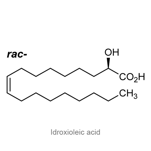 Идроксиолеиновая кислота структурная формула