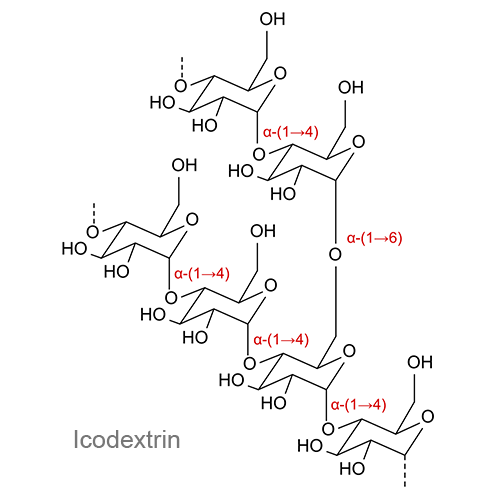 Структурная формула Икодекстрин