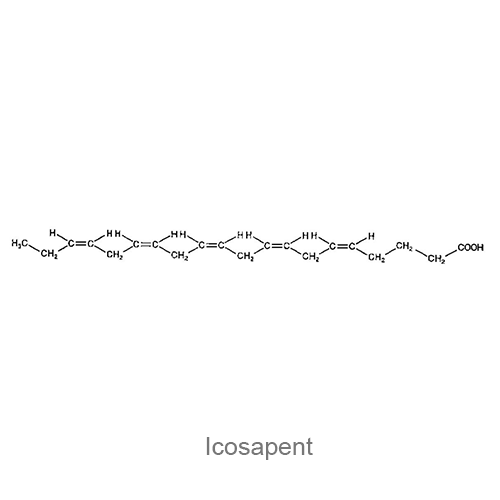 Структурная формула Икосапент